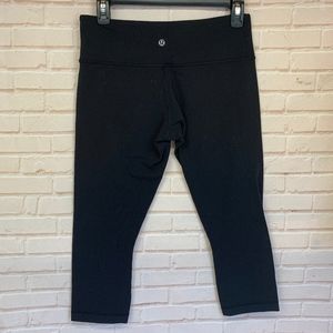 Lululemon Athletica Black Capris